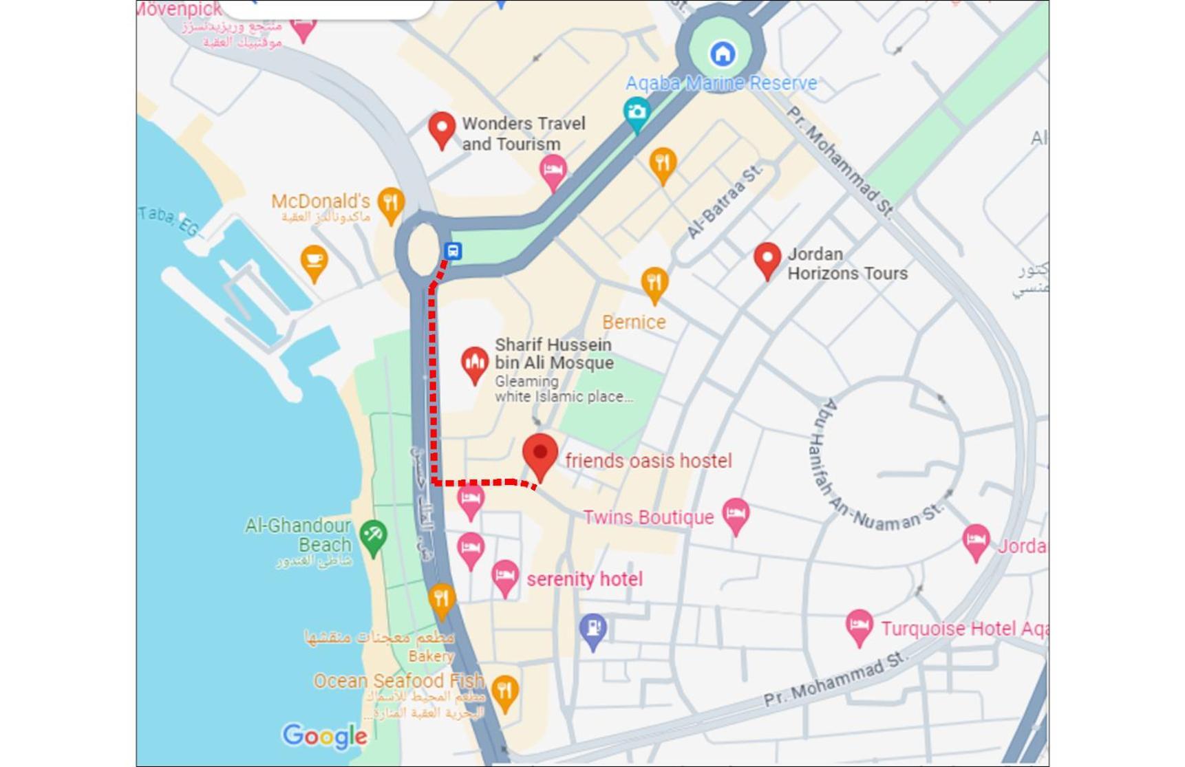 Friends Oasis Hostel Άκαμπα Εξωτερικό φωτογραφία